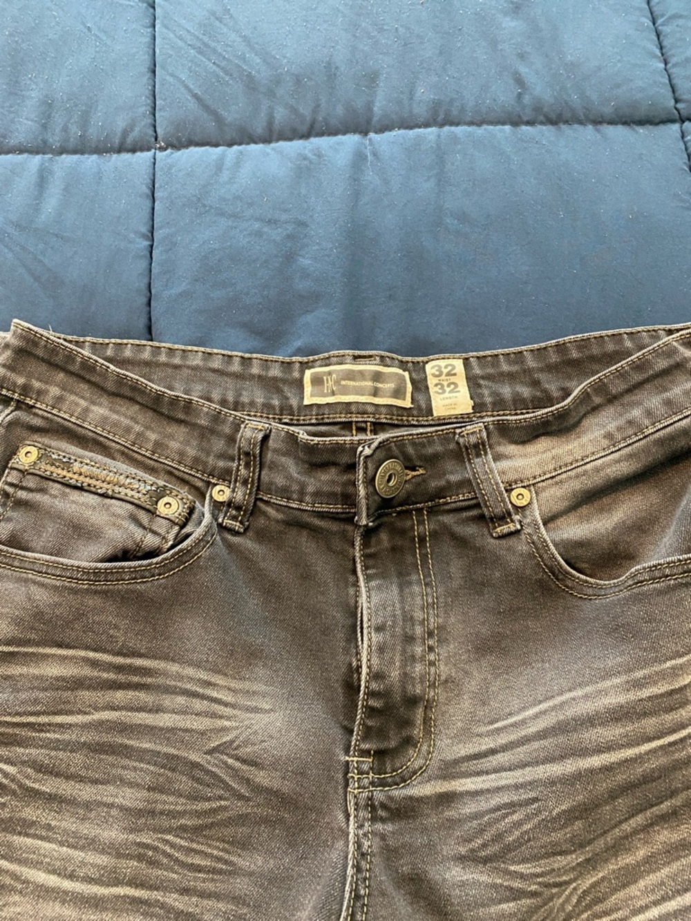 INC Men's Washed Black Jeans - Size 32 x 32
